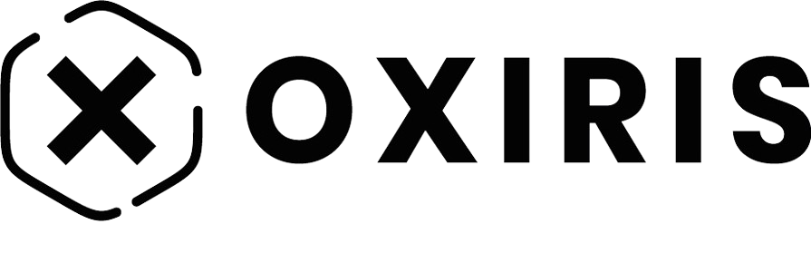 Oxiris white logo